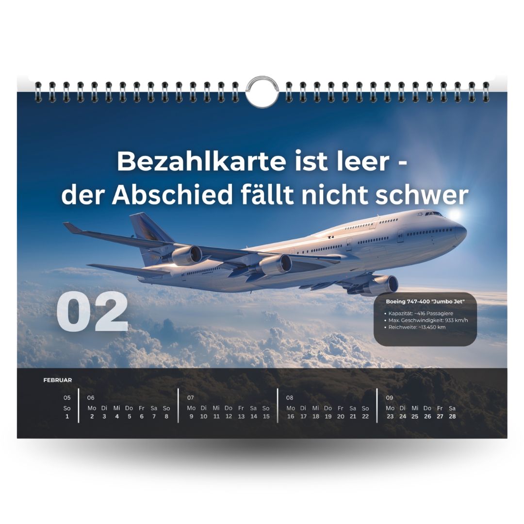 Abreise Kalender 2026
